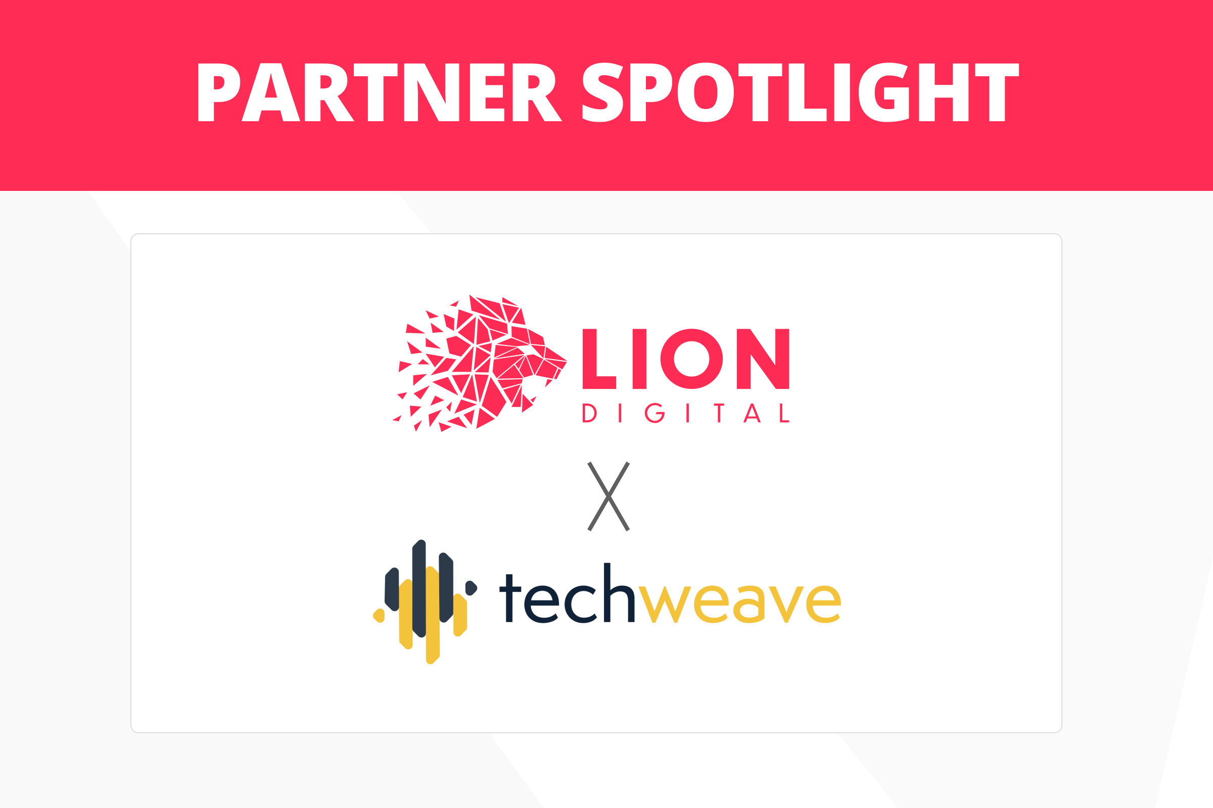 Techweave Joins LION’s Partnership Program to Strengthen eCommerce Solutions